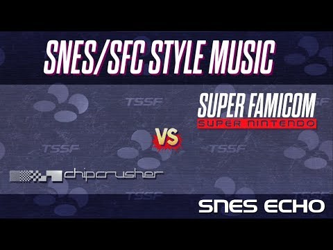 SNES/SFC Style Music - chipcrusher2 vs Hardware echo comparison