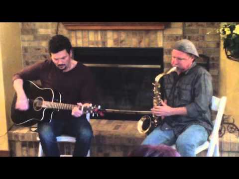 Mike Zito and Jimmy Carpenter in Arvada  2-7-16  Bad Moon  Rising