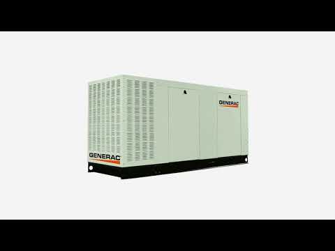 Generac QT10068C Commercial Series 100kW Generator 2300rpm Alum Enclosure SCAQMD Compliant