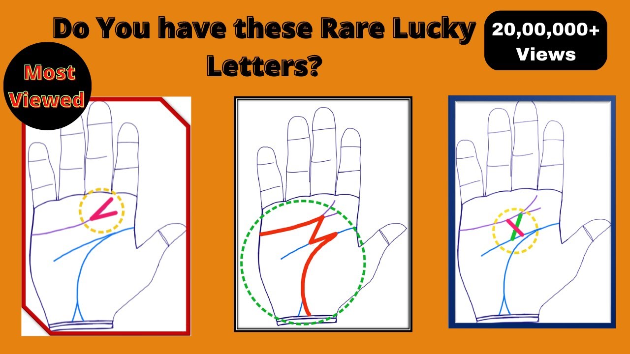 Rare Lucky Signs M, X, V in Your hand Palm Palmistry | Sudden wealth Lines |Sai Suvajit Astrologer