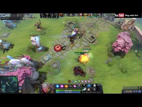Dota 2. Midone plays Invoker. Patch 7.0
