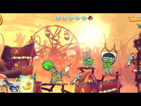Angry Birds 2- pig City Pigsyland level 274