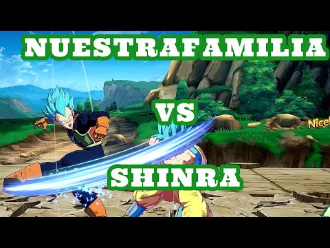 DBFZ NUESTRAFAMILIA VS SHINRA [Dragon Ball FighterZ]