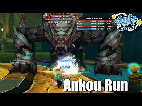 FlyFF Universe | Complete Ankou Dungeon Run - God of Death Ankou