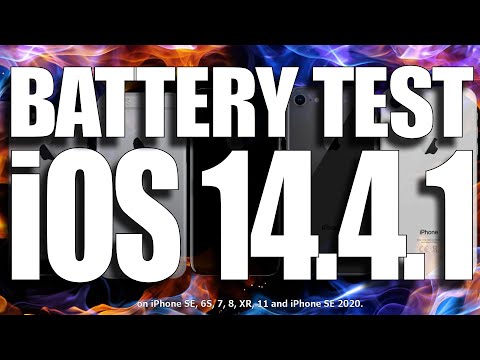 iOS 14.4.1 Battery Life Test including Benchmark Tests. (oh no......)