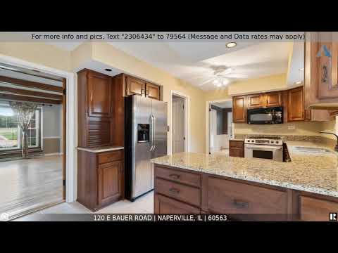 Priced at $469,900 - 120 E Bauer Road, NAPERVILLE, IL 60563