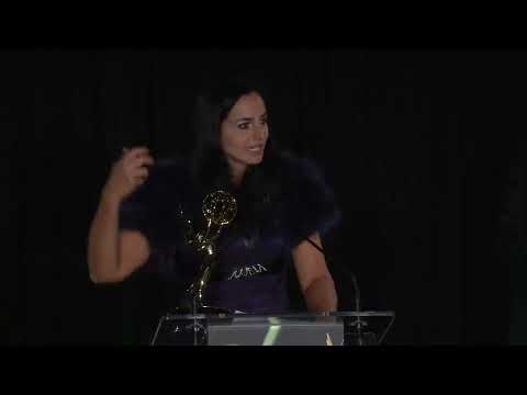 Auctionomics CEO Silvia Console Battilana Emmy Award Acceptance Speech