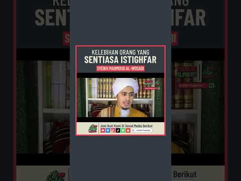 Syeikh Mahmoud Al-Wosabi - Kelebihan Orang Sentiasa Istighfar #ShopeeYTDeals