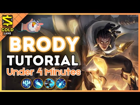 4-Minute Brody Tutorial in the Gold Lane || (MLBB S37) 2025