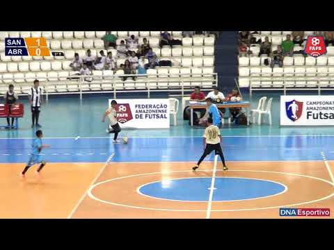 Gols • Semifinal / Santos 3 x 0 Abrantes - Amazonense de Futsal • Sub-13