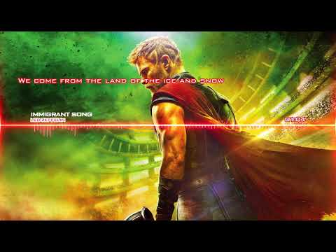 [Thor: Ragnarok] Led Zeppelin - Immigrant Song (Full lyrics)