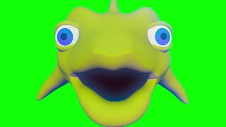 Fish voiced by Zach Hadel — The Amazing Digital Circus green screen
