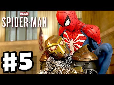 Spider-Man - PS4 Gameplay Walkthrough Part 5 - Shocker Boss Fight!