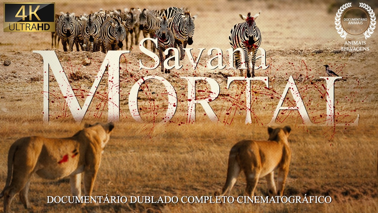 SAVANA AFRICANA | Conflitos Mortais entre Predadores e Presas | Documentário de Vida Selvagem