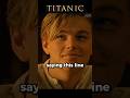 Titanic Leo S Mistake Was Perfect