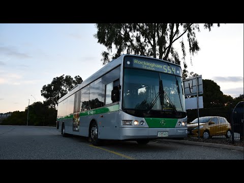 Transperth TP1993 Mercedes-Benz OC500LE CNG(Musical ZF Kickdown & Thrash)
