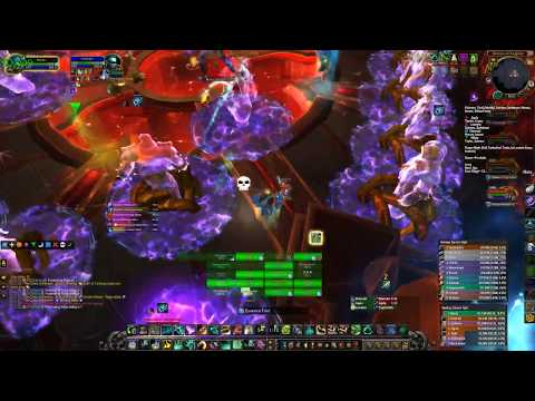 WoW Fist - Mistweaver Heal Monk Antorus, the Burning Throne Raid The Coven of Shivarra Mythic POV
