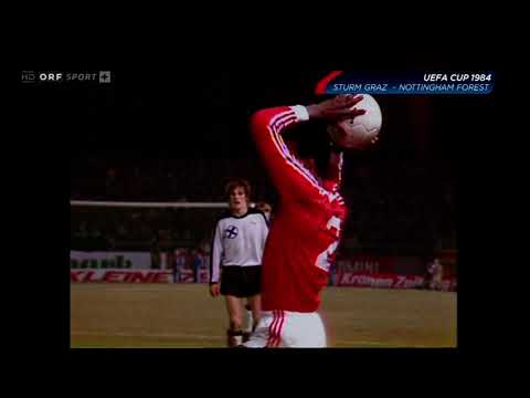 1983-1984 UEFA Cup 1/4 (L2) Sturm Graz - Nottingham Forest