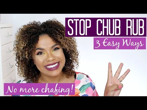 Stop Chub Rub! Prevent Inner Thigh Chafing 3 Easy Ways | samantha jane Video