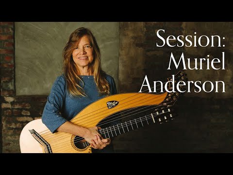 Muriel Anderson with her Mike Doolin Harp Guitar | TNAG Session