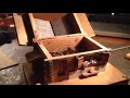 VT001 1950s JOUETS FRANZ CARL WEBER WOODEN CHALET MUSIC BOX