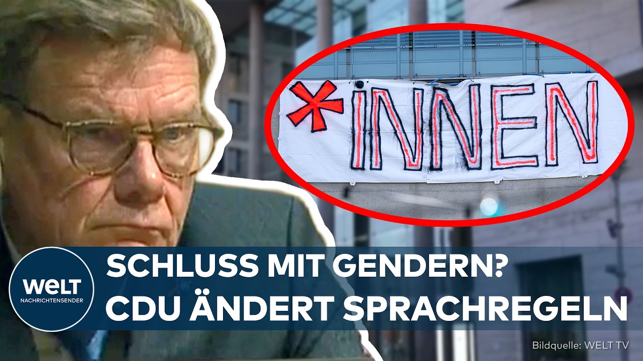 DEUTSCHLAND: Schluss mit Gendern! Johann Wadephul zieht die Grenze – auch intern kein Gendern mehr