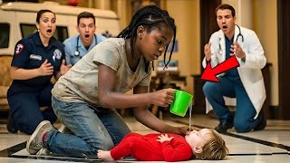 Doctors Can't Save The Billionaire's Baby- Until The Poor Black girl Did The Unthinkable