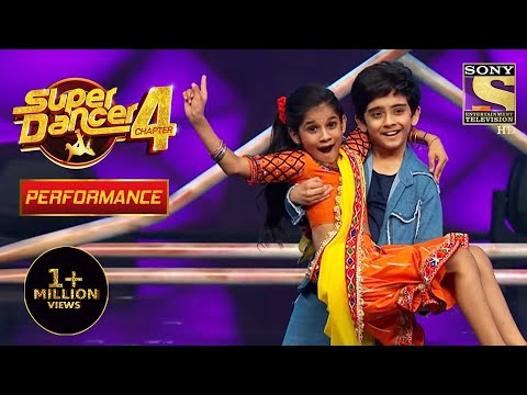 Sanchit और Anshika बने छोटे Basanti और Veeru | Super Dancer 4 | सुपर डांसर 4