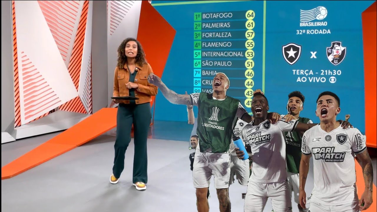 GLOBO ESPORTE BOTAFOGO/ FOCO NO BRASILEIRÃO.
