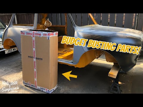 Unboxing New Parts - Classic Mini Clubman Budget Restoration & Budget Update