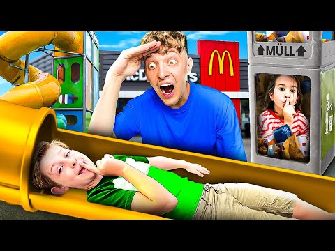 1000€ EXTREM Hide And Seek im MCDONALDS!