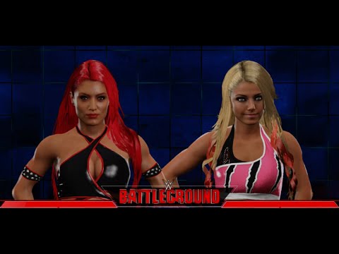 W2K17 Xbox 360 (Eva Marie vs Alexa Bliss) Submission Match