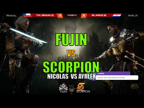 NICOLAS VS AYRLEX - FUJIN VS SCORPION FT5 -SNOWBLAZE VS TOPSIETEGAMES MK11 ULTIMATE