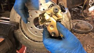 eldorado rear disc brake caliper adjustment how to DIY do it yourself