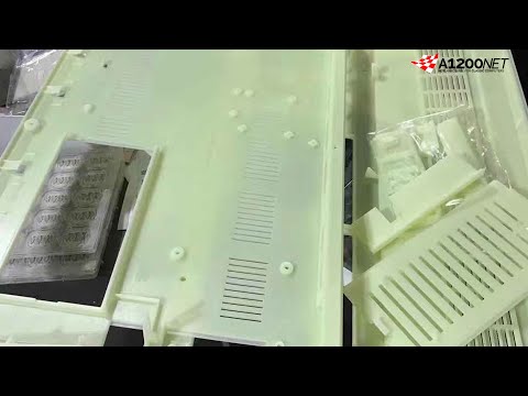 Amiga 500 Case CnC Prototype  (Internal video)