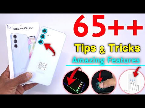 Samsung A35 Tips and Tricks | Samsung Galaxy A35 5G Tips And Tricks | Top 65++ Hidden Features