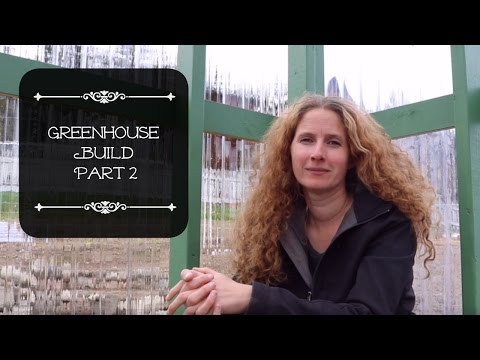 Greenhouse Build Part 2!!