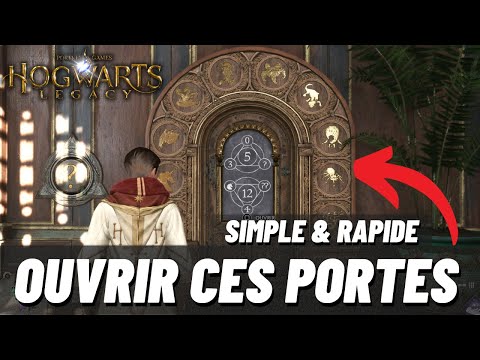 COMMENT OUVRIR LES PORTES ANIMAUX dans HOGWARTS LEGACY - PORTES SECRÈTES (GUIDE ÉNIGME FACILE) ⚡