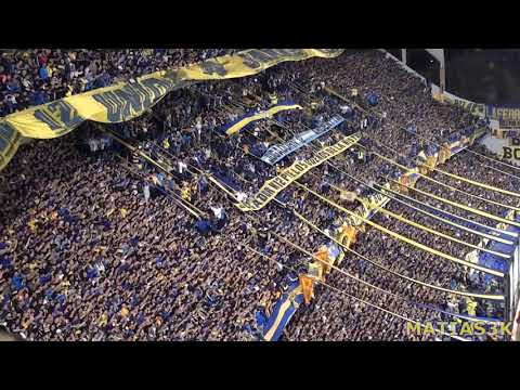 "Boca Cruzeiro Lib18 / Soy del barrio de la ribera" Barra: La 12 &bull; Club: Boca Juniors