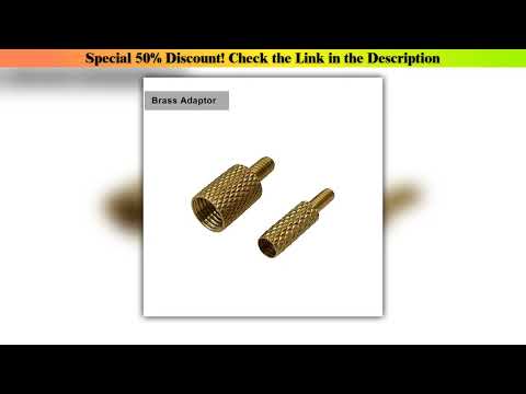 Top Gun Cleaning Rod Fitting Adapters Solid Brass Adaptor Male Thread 5-40 Female 8-32 5/16-27•••••