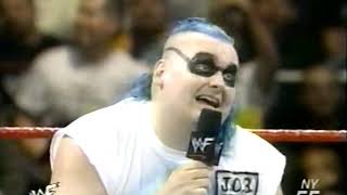 Too Sexy vs. The Blue Meanie (w/ Dance-off) (01 02 1999 WWF Shotgun Saturday Night)