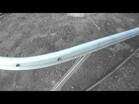 Bayliner Cari 195 walk through Windshield assembly 2000 19 foot boat