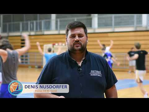 Denis Nusdorfer pred tekmo 3.kroga 2.SKL 2023/24 Litija - Portorož