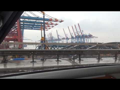 Hamburg Elbtunnel Waltershof Altenwerder Moorburg Neugraben Neu Wulmstorf Teil 2 von 2 BRD #0008