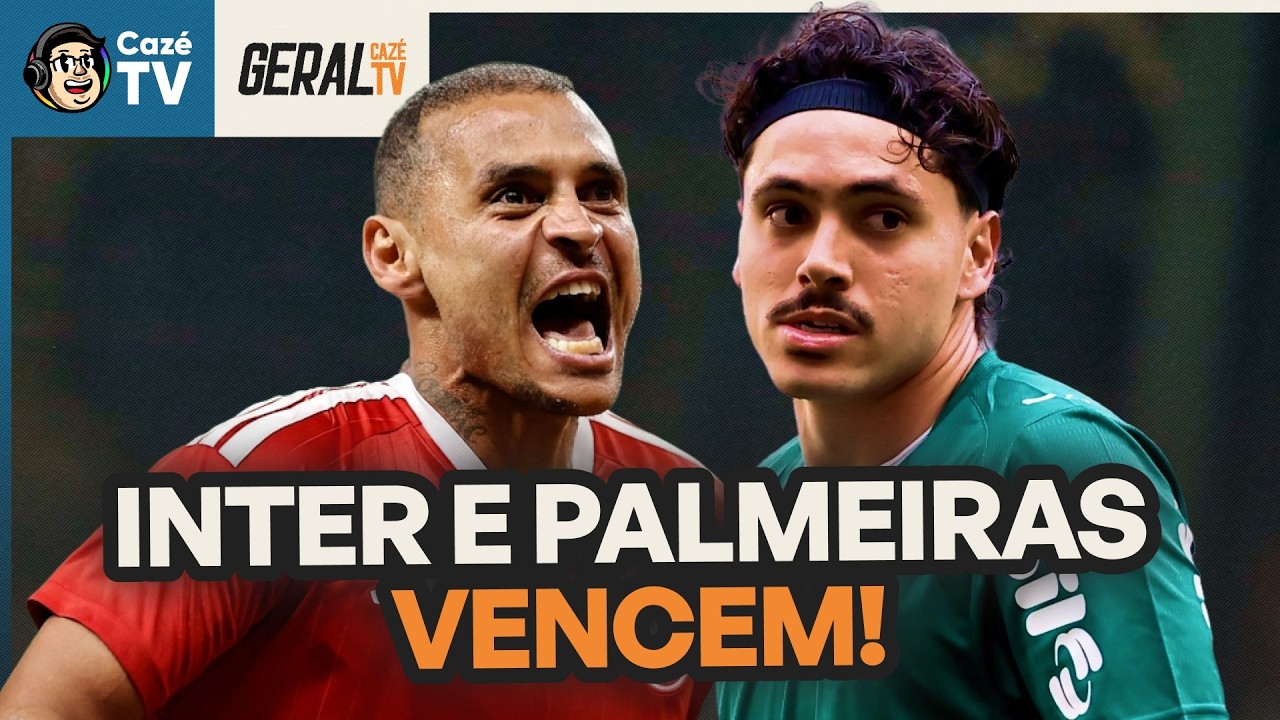 INTER BATE O CORINTHIANS E PALMEIRAS ATROPELA O FORTALEZA! NEYMAR VAI JOGAR? | GERAL CAZÉTV