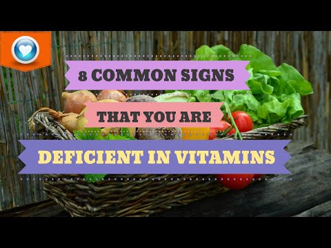 , title : '8 Common Signs That You're Deficient in Vitamins | 8 סימנים נפוצים שאתה לוקה בויטמינים!'