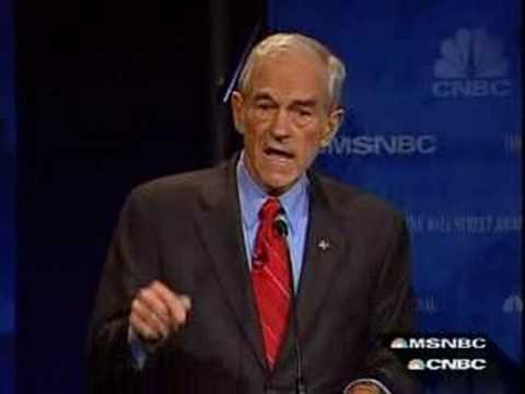 Ron Paul on Monetary System CNBC Debate 10-09-07