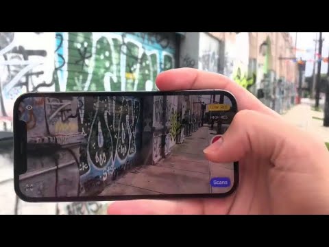 LiDAR Scanner iPhone 12 demo - Instant 3d scans
