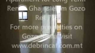 preview picture of video 'Apartment for Long Term Rental Ghajnsielem Gozo Ref 733 Malta'