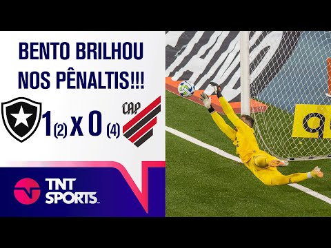 Gols e lances de Botafogo x Athletico Paranaense